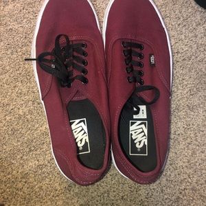 Vans mens 9, womens 11
